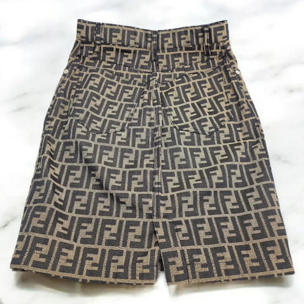 ✨️Authentic fendi Zucca FF Logo skirt - Picture 9 of 15